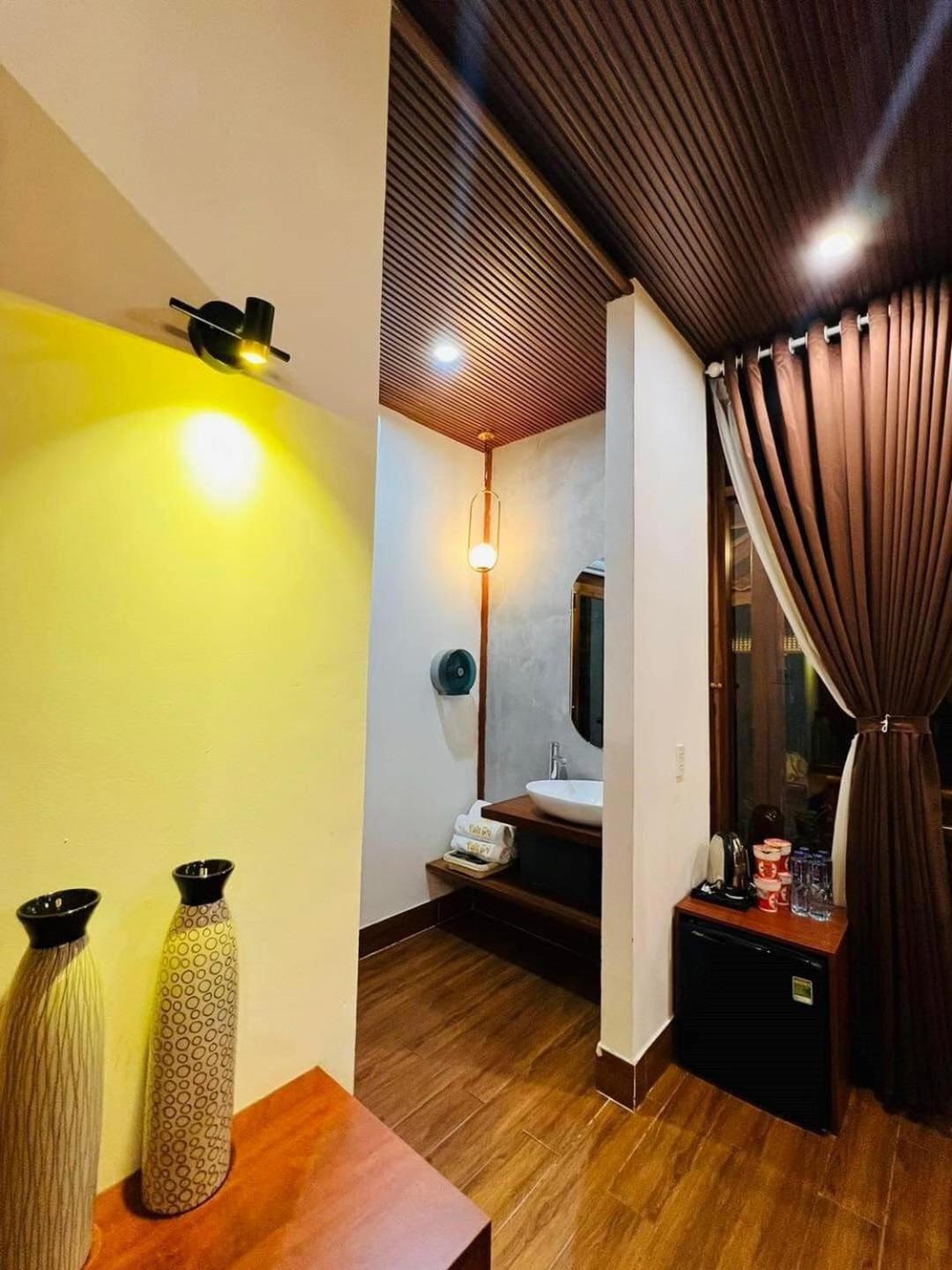Vuon Tra Homestay Mang Den Kon Von Kla المظهر الخارجي الصورة