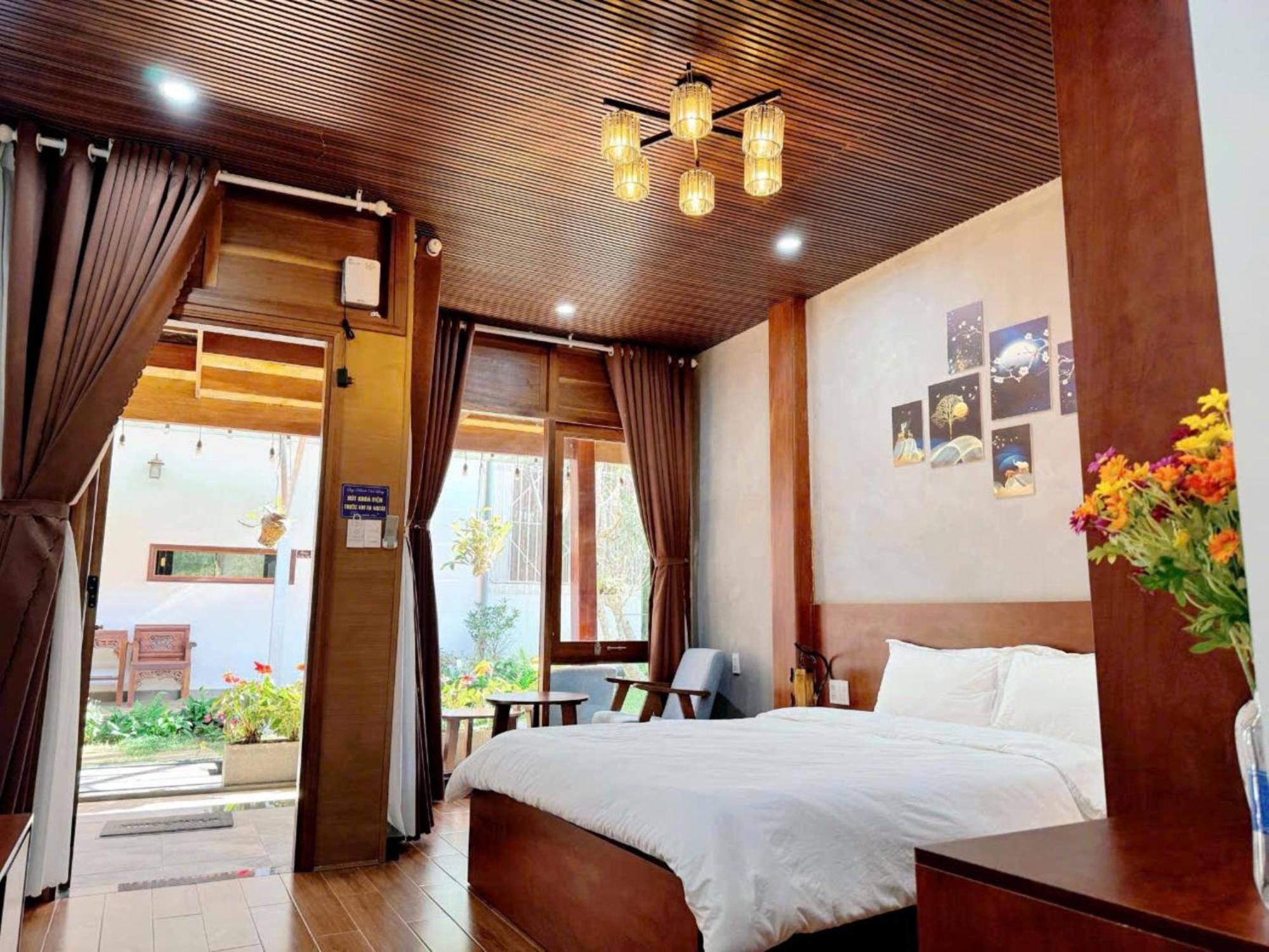 Vuon Tra Homestay Mang Den Kon Von Kla المظهر الخارجي الصورة